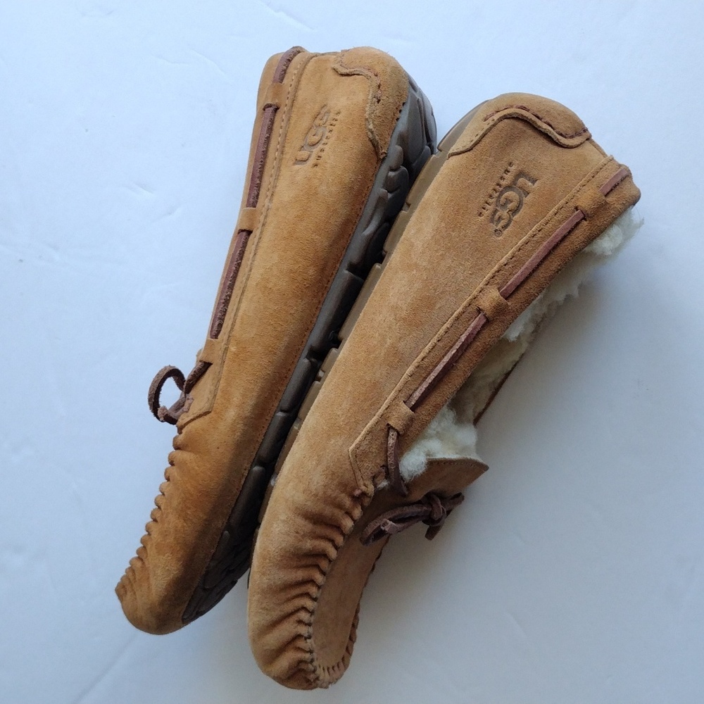 Ugg women 's Dakota slippers, Chestnut S 7. - Picture 9 of 9